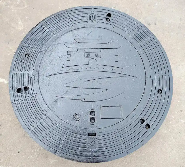 无极球墨铸铁井盖定制款展示